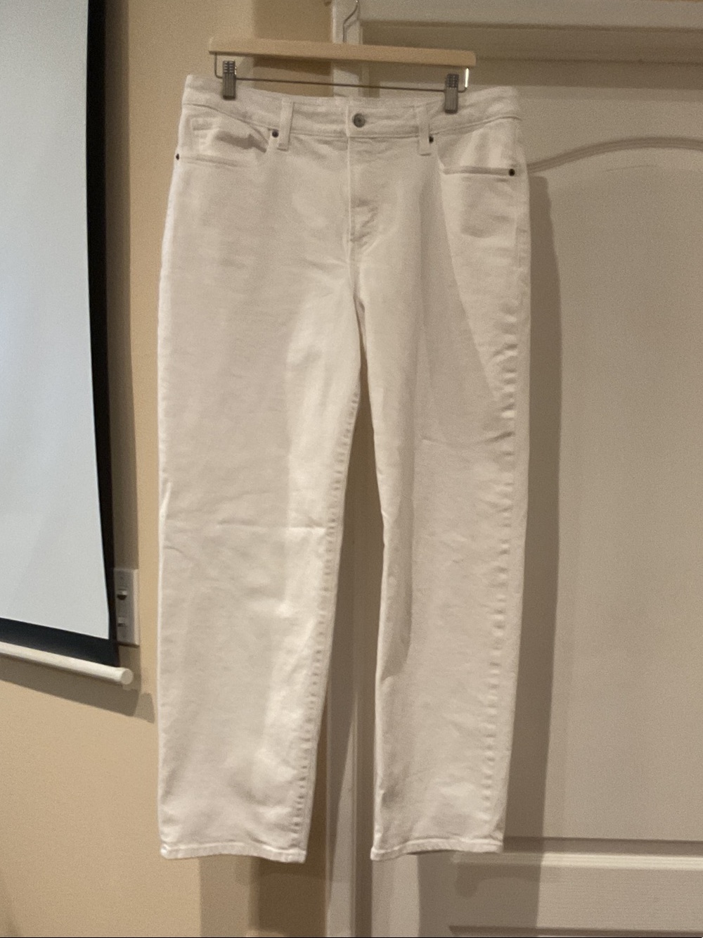 Old Navy White OG Loose High Rise size 14 Women's Jeans